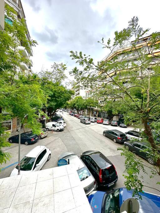 The “Roman Market” Lux Apartment Tesalonika Bagian luar foto